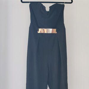B L A C K One Piece Jumpsuit - Size S (Petite)